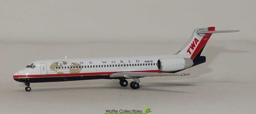 1:400 Gemini Jets Trans World Airlines B 717-200 N418TW 82737 GJTWA2008 Airplane