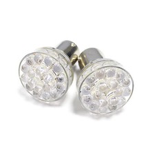 2x Peugeot Expert Ultra Bright White 24-LED Reverse Light Lamp High Power Bulbs