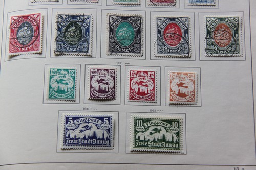 Danzig, fast vollständige Sammlung, Deutsches Reich auf Schaubek, sehr hoher KW - Bild 4 von 24