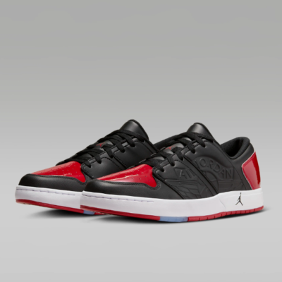 ★Nike Jordan Nu Retro 1 Low Black Varsity Red★ Nike Jordan Nu Retro 1 Low Shoes 'Varsity Red/Black' (DV5141