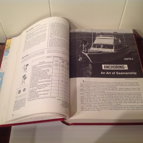 CHAPMAN PILOTING Seamanship Small Boat Handling Elbert Maloney 1976 52nd Ed Card - Picture 9 of 12