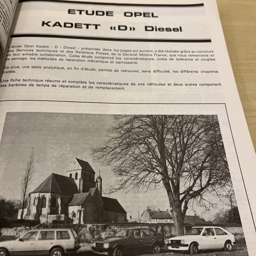 Revue Technique OPEL KADETT DIESEL 1.6 - Imagen 3 de 12