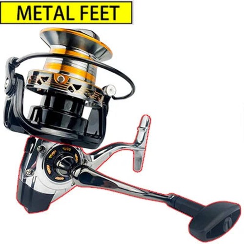 Fishing Reel 12000 Max Drag 30KG Saltwater - Mulinello Pesca Mare Lunga Distanza - Photo 7/14