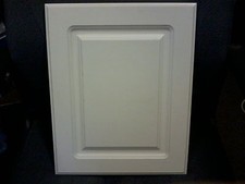 CABINET DOOR WHITE RAISED PANEL 9 7/8" X 22 7/8", NEW
