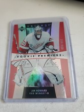 2005-06 JIMMY HOWARD UPPER DECK TRILOGY  ROOKIE CARD. DETROIT RED WINGS. 456/999