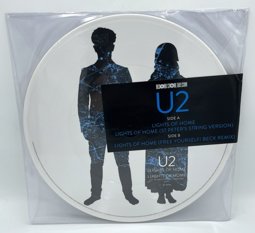 U2 Lights Of Home 2018 RSD Vinyl Picture Disc 12" Single Limited to 5,000 Copies - Picture 1 of 3