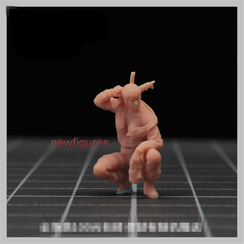 1/64 Robo de dinero PVC Escena Accesorios Miniatura Figuras Modelo para Coches Vehículos Muñeca - Imagen 2 de 6
