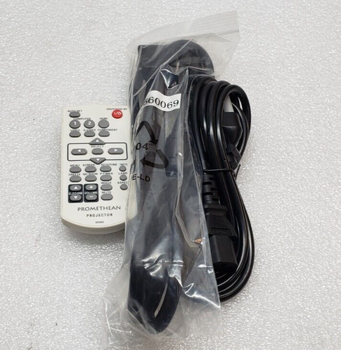 Promethean PRM-30 Projector VGA & Power cord included w/Remote 4157 Lamp HRS #99 - Picture 8 of 8