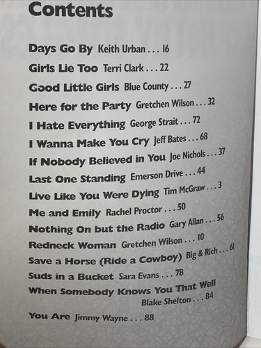 2004 acordes vocales de piano de piano singles en la parte superior de las listas de Warner Bros. 91 páginas - Imagen 7 de 7