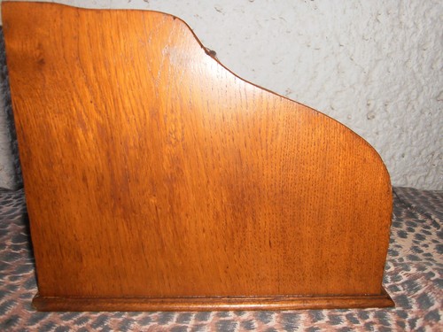 Jugendstil Briefsekretär Tischsekretär Rollschrank Rolladenschrank Rollsekretär - Bild 2 von 11