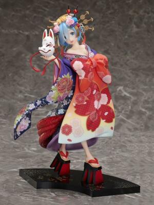 置物 remon FuRyu F:NEX Re:Zero Rem Oiran Kimono 1/7 Figure Starting Life in