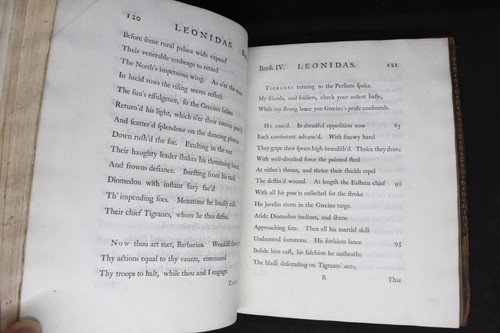 Leonidas, A Poem - Richard Glover 1737 First Edition - R. Dodsley London - Picture 17 of 20
