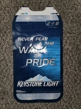Keystone Light Beer Carton Sign 12 3/8" X 7 3/8" Mountains 2 of 8