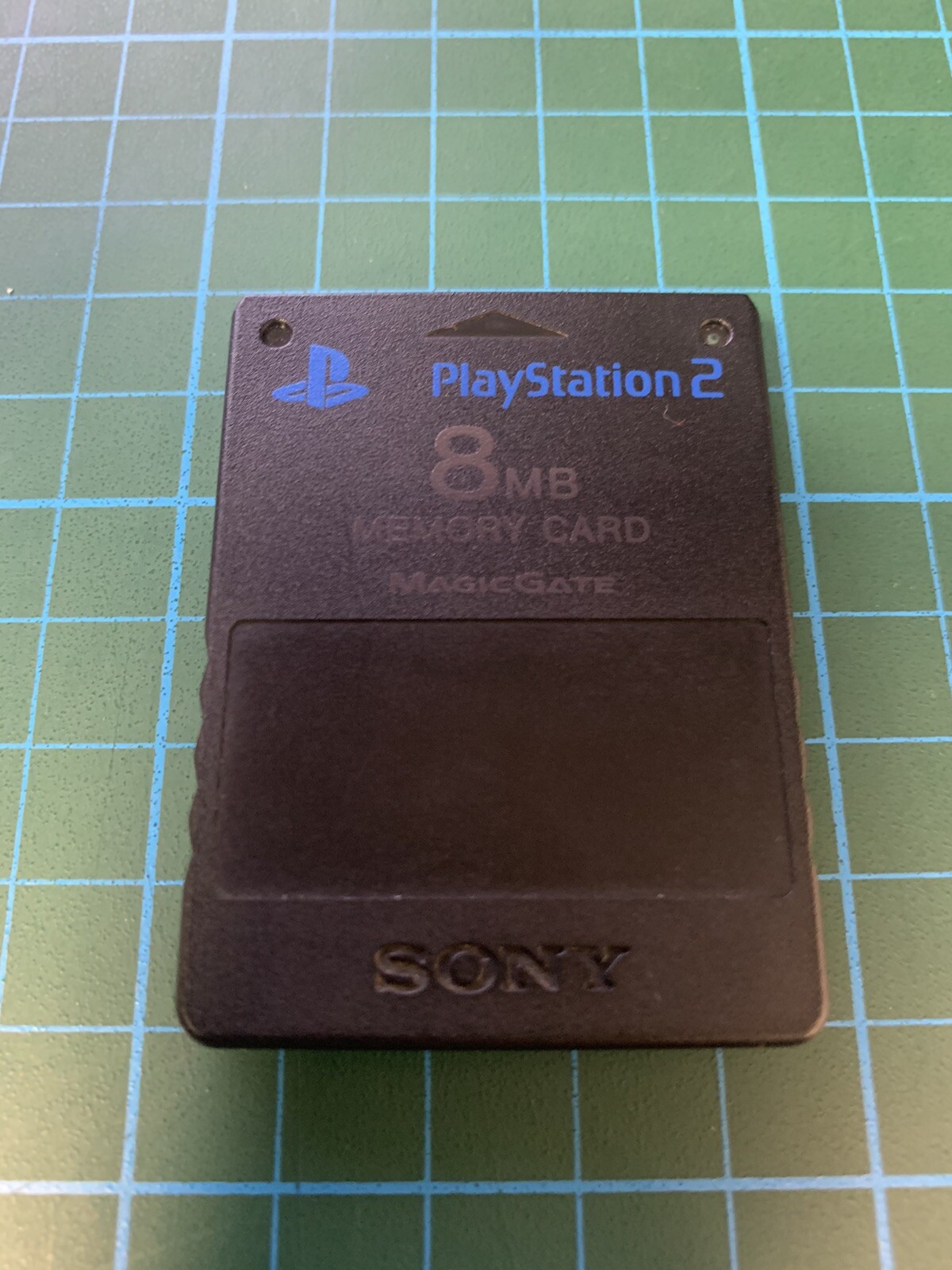 Official Black Sony 8MB PS2 Memory Card - Genuine SCPH-10020 - PlayStation Two Official Black Sony 8MB PS2 Memory Card - Genuine SCPH-10020 - PlayStation Two