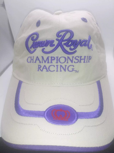 Crown Royal Championship Racing Hat Embroidered Baseball Cap Adjustable