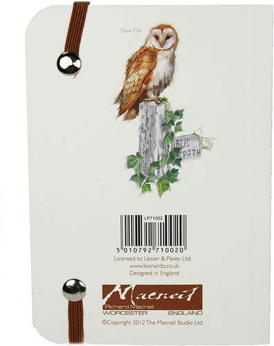 Macneil Vögel Schleiereule Notizbuch - Bild 3 von 3