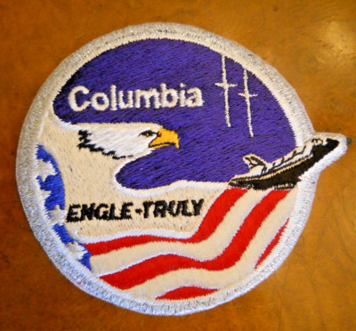 NASA 4" STS-2 SPACE SHUTTLE COLUMBIA MISSION PATCH (NEW WITHOUT TAGS ...