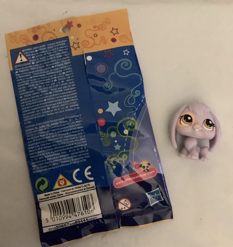 Littlest Pet Shop series 2 blind bag pale lilac lop rabbit 1531, unplayed, 2010 - Picture 2 of 2