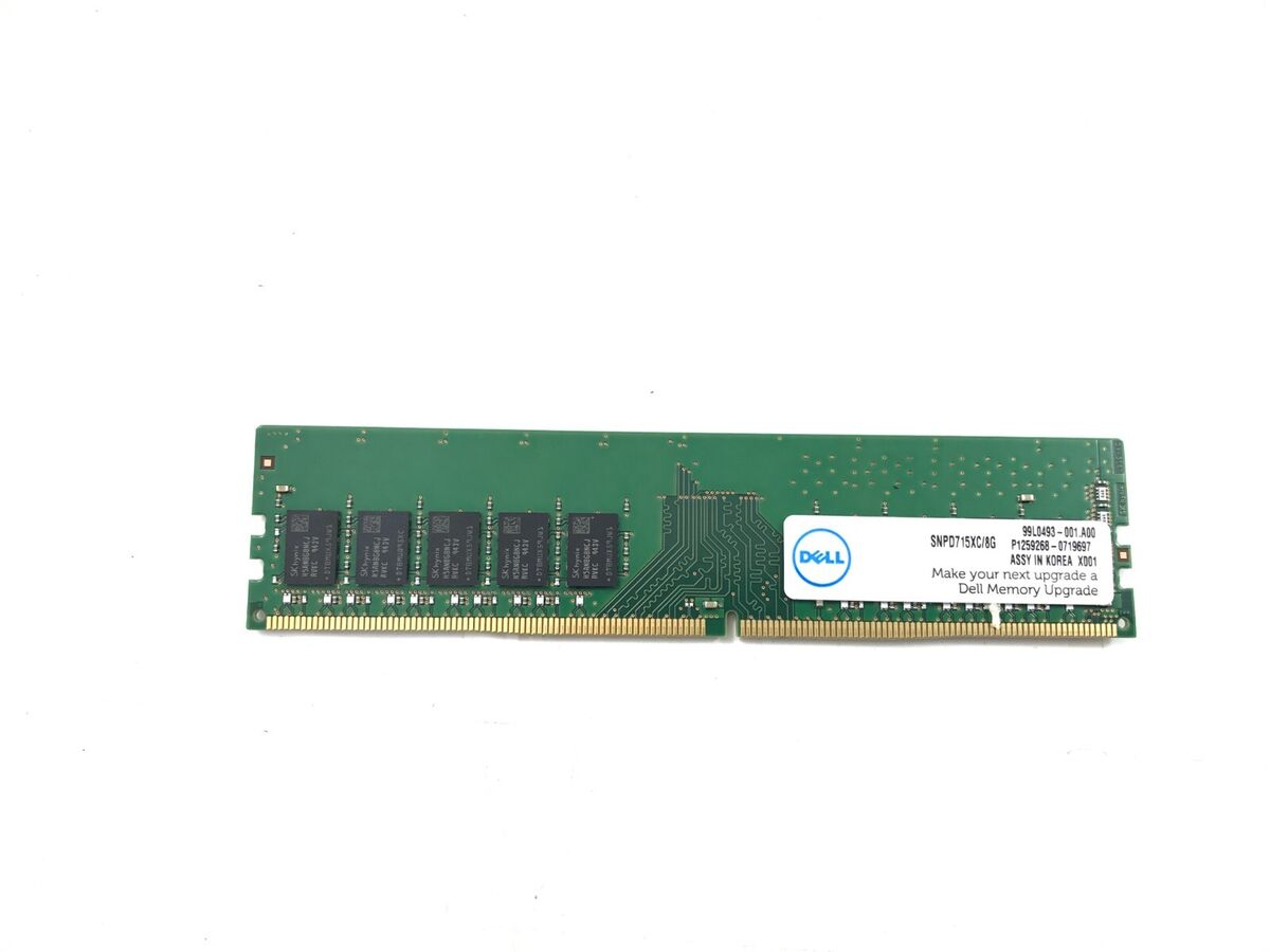 Dell SNPD715XC/8G 8GB DDR4-2666 PC4-2133 Memory Module - RAM