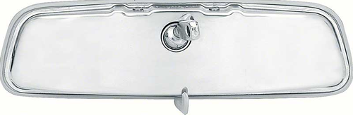 OER 8" Stainless Steel Rear View Mirror and Bracket 1968-1969 Firebird & Camaro - Picture 3 of 6