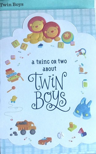 Hallmark New Babies Congratulations Parents Cards TWINS -TRIPLETS 6 Choices 84R - Picture 4 of 16