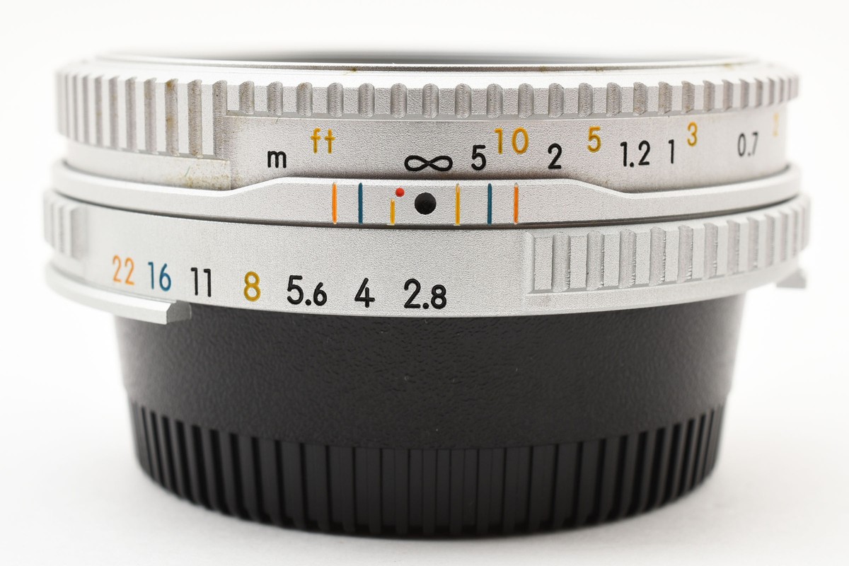 Nikon 45mm f/2.8 Nikkor AI-S MFレンズ シルバー Nikon AI-S Nikkor 45mm F/2.8P | LENS-DB.COM