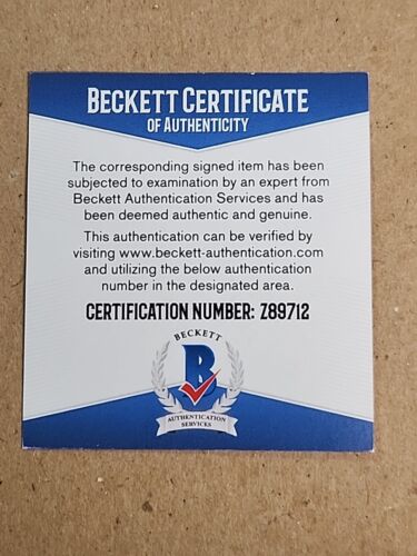 May 8, 2001 20K's ARIZONA RANDY JOHNSON AUTOGRAPHED BASEBALL Beckett Read Below - Picture 3 of 11