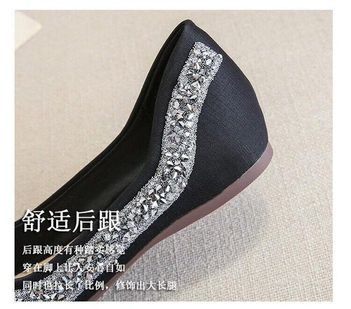 Lady Princess Bowknot Casual Flats Boat Shoes Pointy Toe Cosy Slip-On Pumps - Picture 11 of 26