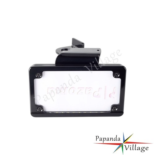 Side Mount License Bottom Plate Bracket w/LED Light For Harley Nightster RH975 - Picture 6 of 9