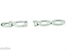 Genuine New RENAULT DCi 100 BADGE For Master 1998-2010 & Trafic 2001+ Van DCI100
