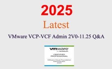 VMware VCP-VCF Admin 2V0-11.25 Q A GUARANTEED 1 month update