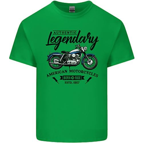 Camiseta top de algodón Legendary Motorcycles Biker Cafe Racer para hombre - Imagen 20 de 26