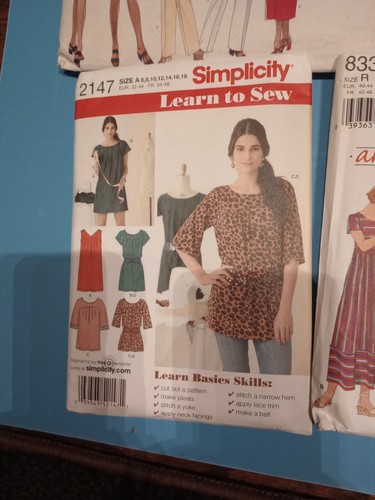 Damen Schnittmuster Paket, 6 Schnittmuster Top - Bild 6 von 9