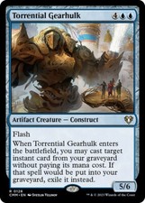 MTG Torrential Gearhulk  - Commander Masters #128