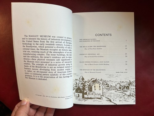 Vintage 1963-1971 Hagley Museum Guide Brandywine Illustrated - Picture 3 of 8