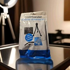 Commander Deluxe Starter Kit Tripod, Screen Protectors, Memory Card Holder