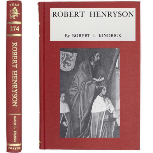 ROBERT HENRYSON SCOTS MAKARS SCOTTISH POET BIOGRAPHY CRITICISM MEDIEVAL TEAS 274 - Bild 1 von 6