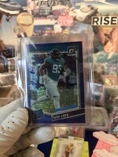 2023 Optic Blue Glitter Prizm Tyler Lacy Rated Rookie No. 253 Jaguars SP RC