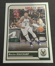 2023-24 Panini NBA Hoops - MarJon Beauchamp - #25 - Milwaukee Bucks - (12823)