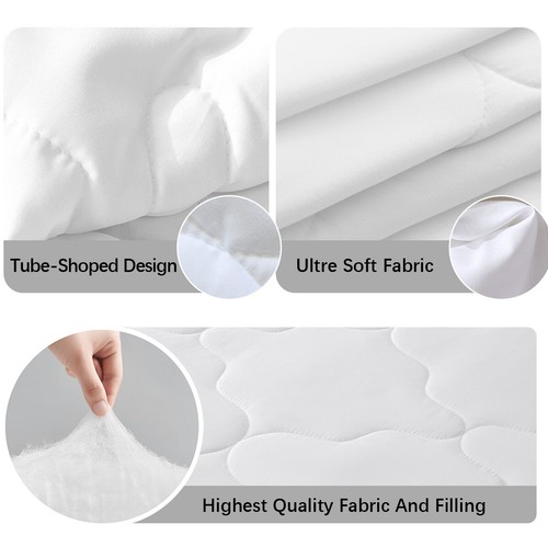 3PCS Soft Mushroom Decoration Pattern Duvet Cover Set Queen Bedroom All Seasons - Picture 8 of 10