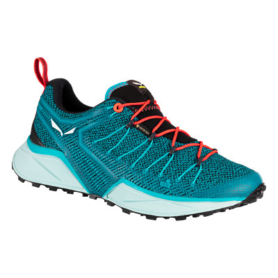 Salewa WS Dropline GTX Trailrunning Walkingschuhe Outdoor türkis orange Gore-Tex