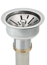 Elkay LK35 3-1/2" K.S. Drain Fitting 304 Stainless Steel Strainer Basket