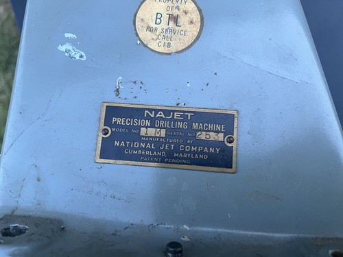 Tête de perceuse de précision NAJET National Jet 1M.  Perceuse machiniste 1 M - Photo 3 sur 12