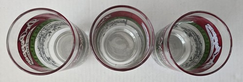 Vintage 1978 Dr Pepper Winter Scene Drinking Glass King of Beverages Set of 3 - Picture 6 of 10