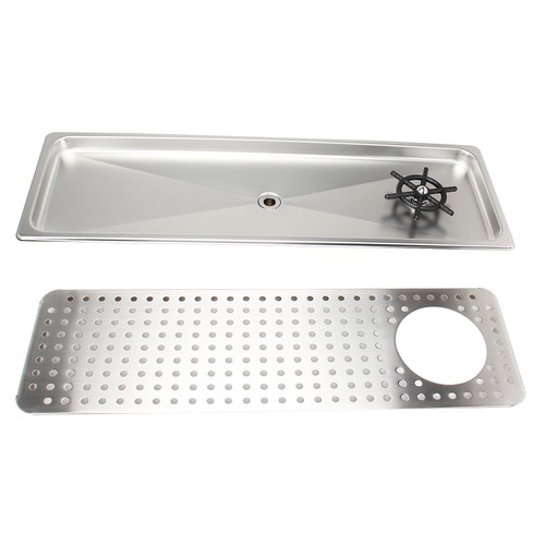 Automatic Glass Rinser Sink Cup Washer Bar Coffee Shop Pitcher Rinser Stainless - Picture 6 of 12