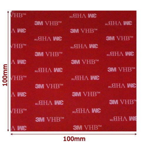 1 x BLACK double sided pads, 3M very high bond self adhesive car dash tape, 5952 - Picture 5 of 5