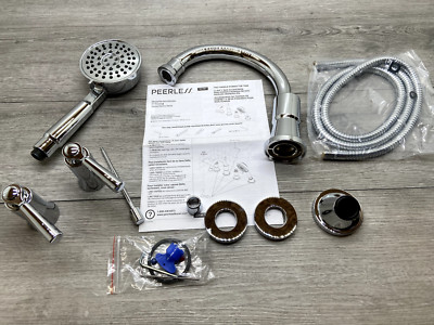 Peerless Westchester PTT4523 Roman Tub Trim Kit with Hand Shower,Chrome Finish