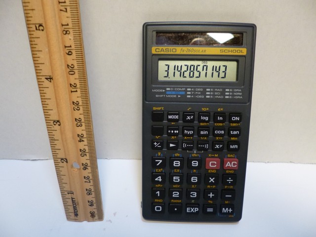 Casio Fx 260solar Scientific Calculator For Sale Online Ebay