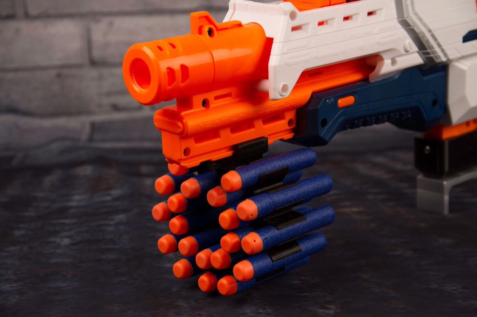 3D Printed 3 5 7 or 11 Round Mega Dart Holder for Nerf 