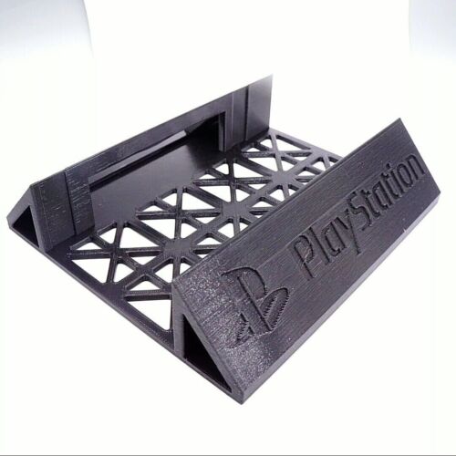 Fat Vertical Stand Original for Sony PlayStation 2 Console Display Case Desk - Picture 2 of 5